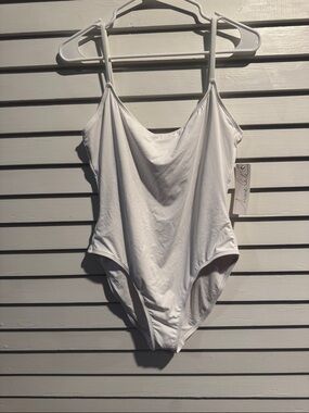 White One-Piece Swimsuit